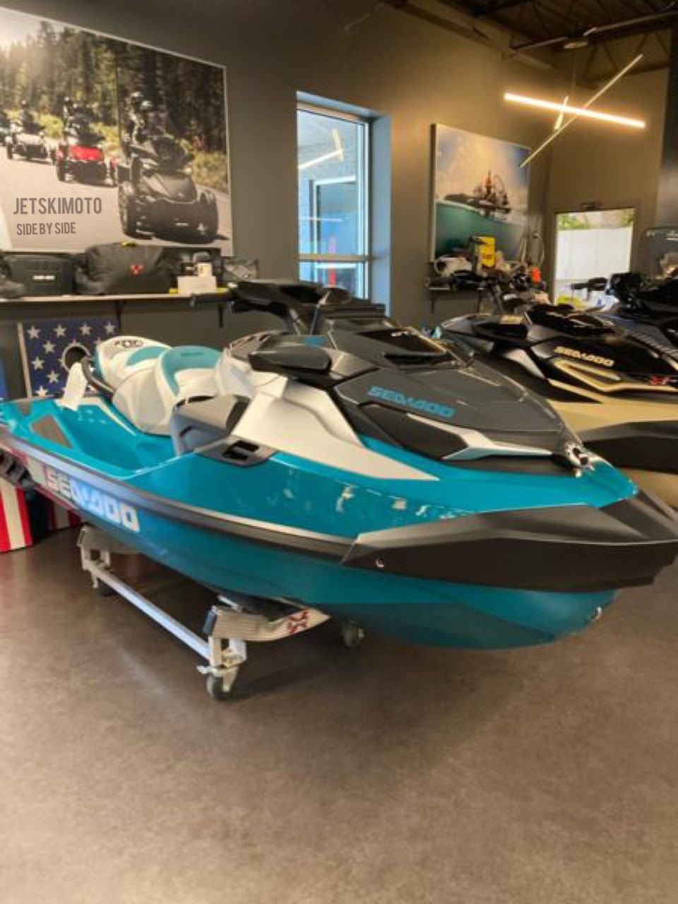 2025 Sea-Doo GTX Limited 325 Teal Metallic - Image 2