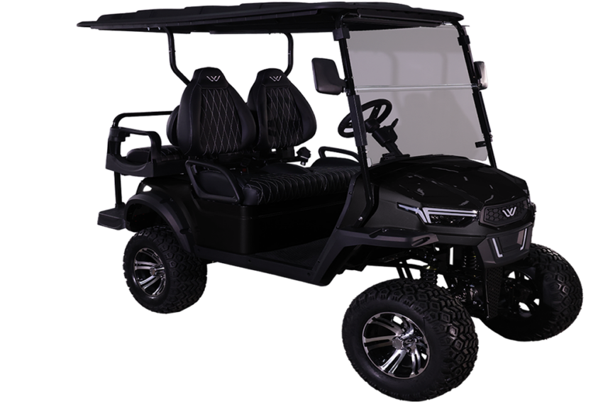 Acheter une voiturette de golf W5 | Batterie lithium, 4 places, écran tactile