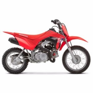 Honda® CRF110F 2026 | Acheter Moto Tout-Terrain Neuve en Ligne | Embrayage Automatique et Démarrage Électrique