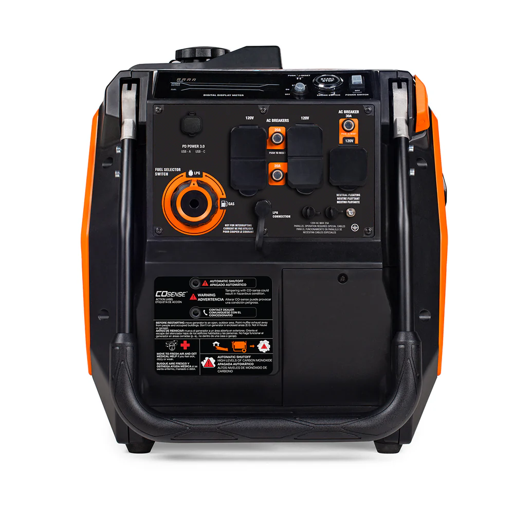 Generac iQ3800 DF 8944 Générateur Dual Fuel 3000W/3800W Inverter COsense – Neuf