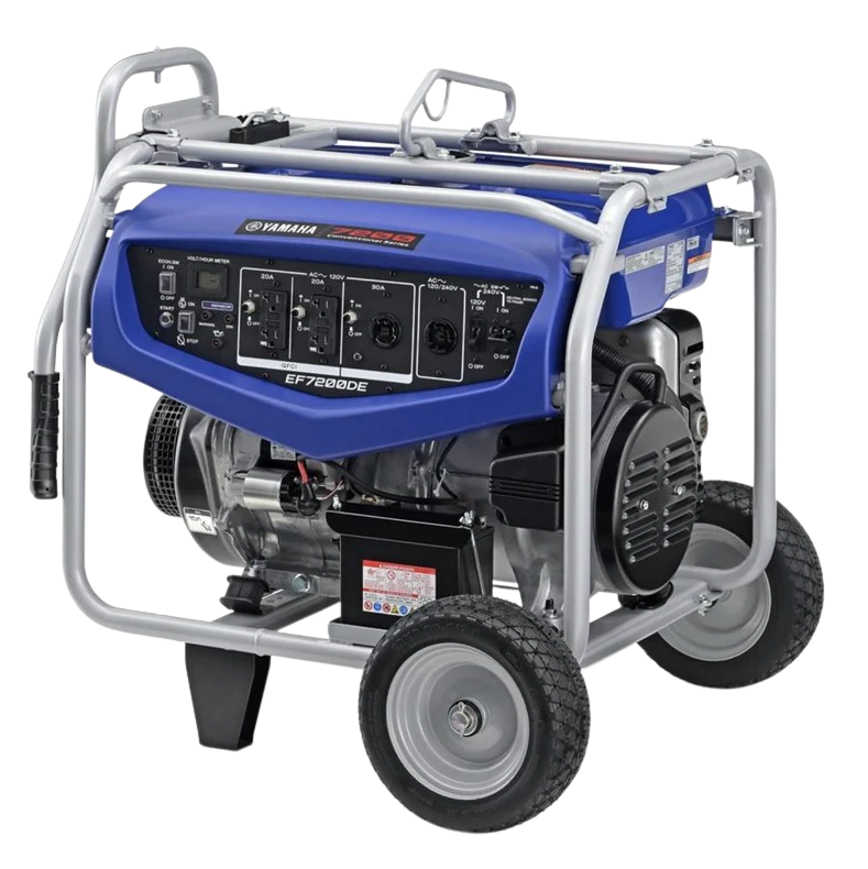 Générateur à Essence Yamaha 6000W / 7200W Démarrage Électrique avec Capteur CO