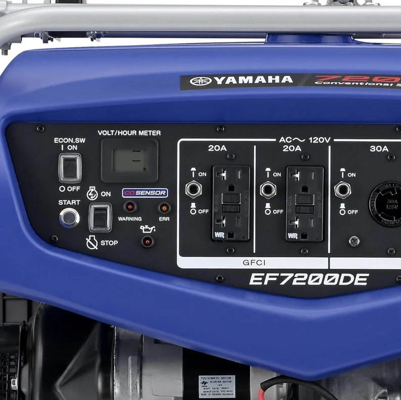 Générateur à Essence Yamaha 6000W / 7200W Démarrage Électrique - Image 5
