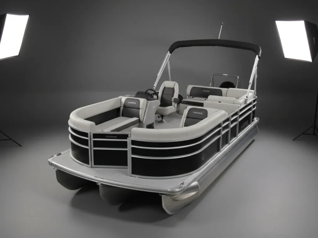 Harris 230 Cruiser Tri-Toon 2025 À Vendre – Moteur Mercury 150 CV avec Package Eaux Agitées et Équipements Premium