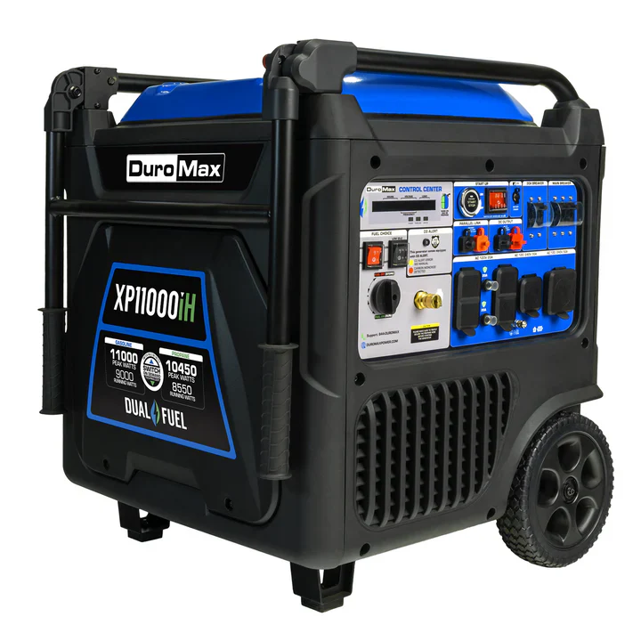 Acheter DuroMax XP11000iH 11000 W Générateur Inverter Dual Fuel avec CO Alert