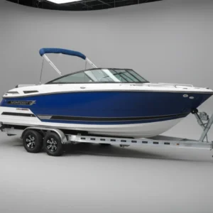 Monterey 258 SS 2024 À Vendre – Bowrider 300hp Mercury DTS Bravo III avec Coque Bleu Royal et Équipements Premium